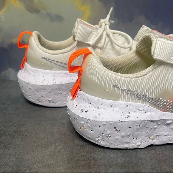 Nike Crater Impact CW2386-100 Women's Summit White Grey Fog Sneakers Size 7 - Picture 10 of 16